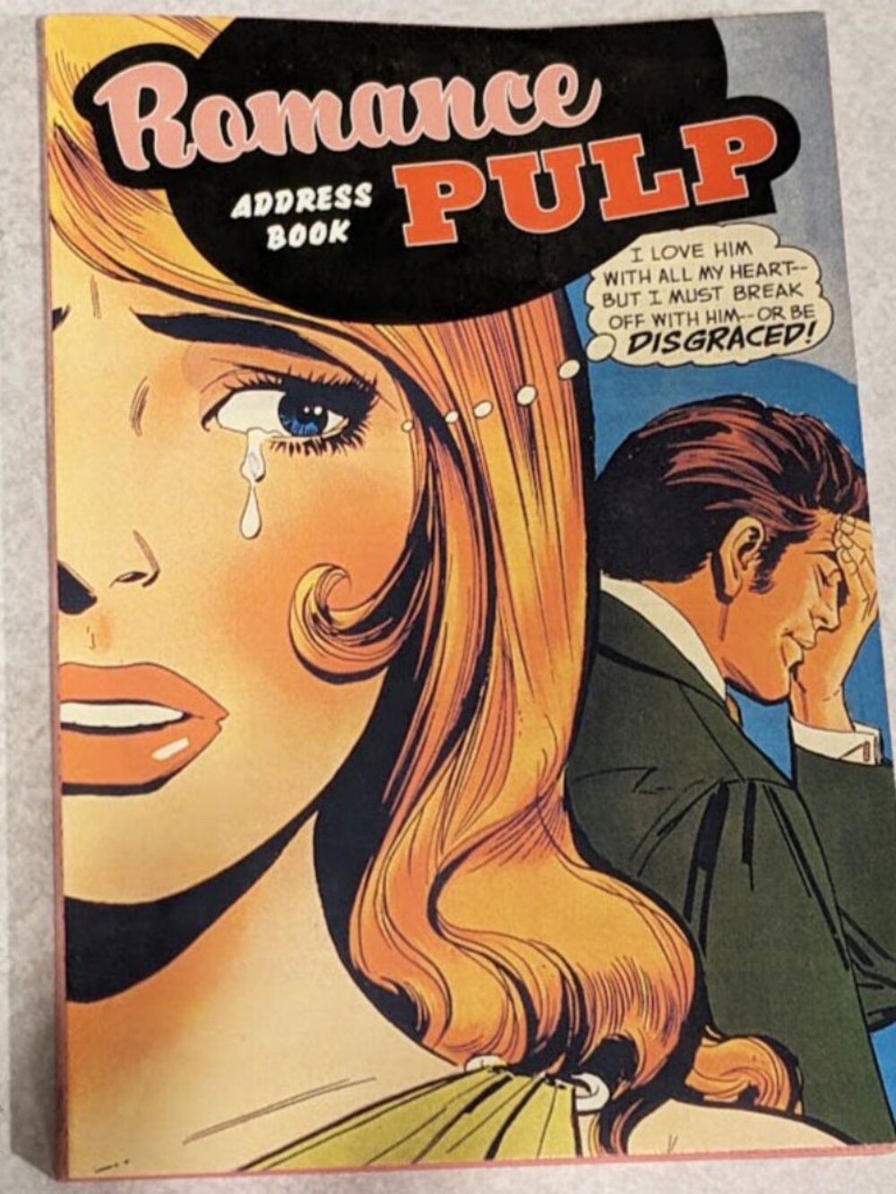 Vint. ROMANCE PULP Address Bookby DC Comics